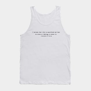 Descendants of the Sun Quotes Tank Top